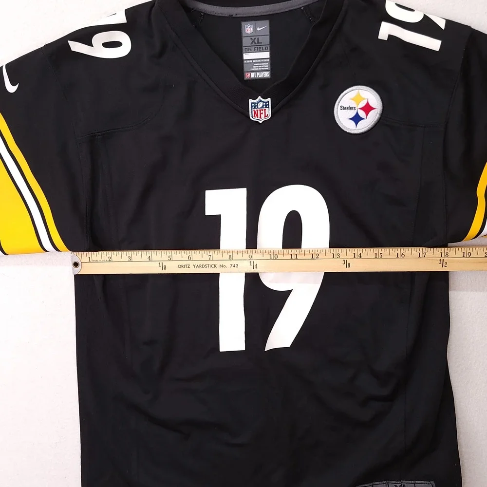 Nike JuJu‎ Smith-Schuster Pittsburgh Steelers NFL Jersey Youth XL Black 19